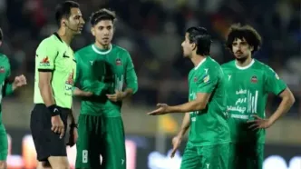 حمله به ماشین داور بازی شمس‌آذر - پرسپولیس