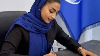 شادی گل جالب بازیکن تیم فوتبال زنان استقلال