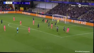 ویدیو: گل سوم بارسلونا به کلوب بروژ با گل به خودی زولیس