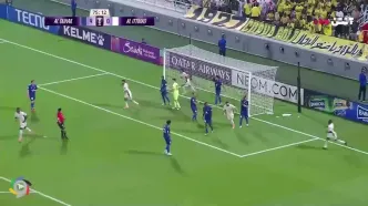 گل اول الاتحاد به الدحیل توسط کریم بنزما+ ویدئو