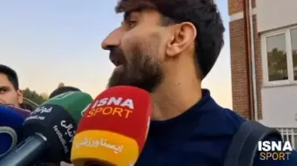 علیرضا بیرانوند: حس می‌کنم شما (رسانه) منتظر باخت تیم ملی هستید + ویدیو