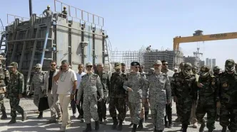 بازدید فرمانده کل ارتش از روند احداث دیوار مرزی