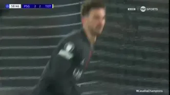 ویدیو: گل سوم پاری سن ژرمن به تاتنهام توسط رویز