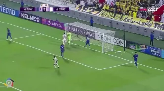 گل دوم الاتحاد  به الدحیل توسط کریم بنزما+ ویدئو