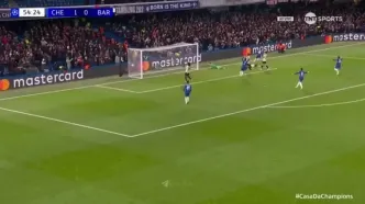 ویدیو: گل دوم چلسی به بارسلونا توسط استوائو