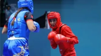 طلای ووشو در کاروان ایران/ سارا شفیعی قهرمان شد