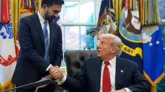 ترامپ: از دیدار با «ممدانی» لذت بردم/ ممدانی: بودجه آمریکا به مردم‌مان برسد نه به نسل‌کشی غزه