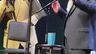 سورپرایز مهران مدیری با حضور علی زندوکیلی در کنسرت دبی