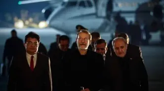 لاریجانی وارد اسلام آباد شد