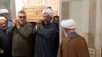 تصاویری از تشییع پیکر فرزند کاظم صدیقی