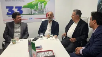 بازدید سفیر ایران و رئیس اتاق بازرگانی از پاویون ایران در نمایشگاه هاوانا ۲۰۲۵