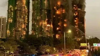 افزایش قربانیان آتش‌سوزی هنگ‌کنگ/ 55 نفر تسلیم مرگ شدند