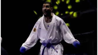 صالح اباذری به نقره کاراته رسید