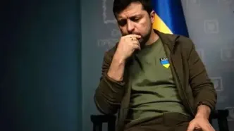 نقشه زلنسکی برای فرار از یک رسوایی