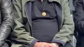 هنرمندان در مراسم تشییع هادی مرزبان