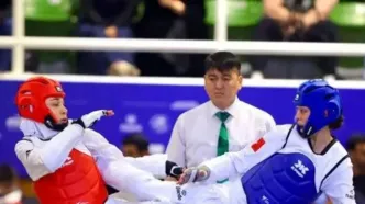 ساینا کریمی به نیمه نهایی تکواندو رسید