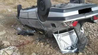 واژگونی خودرو حامل دانش‌آموزان در دزفول؛ ۱ نفر کشته و ۴ نفر مصدوم شدند