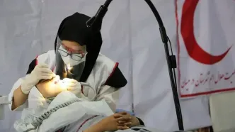 «نذر خدمت» هلال‌احمر؛ رساندن درمان، آموزش و آب سالم به دورافتاده‌ترین روستاهای خراسان جنوبی