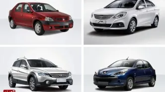 افزایش قیمت ها در بازار خودروهای داخلی/ این خودرو 80 میلیون تومان گران شد+ جدول