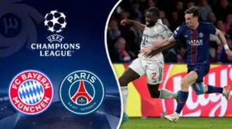 خلاصه بازی پاری سن ژرمن - بایرن مونیخ