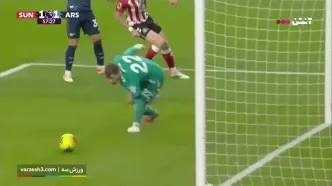 خلاصه بازی ساندرلند و آرسنال 17 آبان 1404