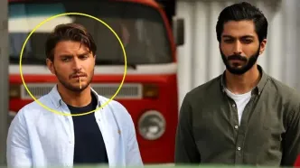 اولین عکس هنری و جدی دارا حیایی: بازیگر «از سرنوشت» در قاب مونوکروم!