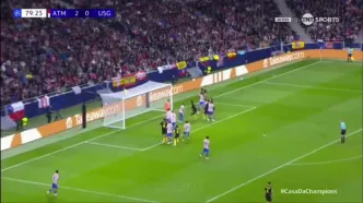 ویدیو: گل اول سن ژیلوا به اتلتیکو مادرید توسط سایکس