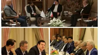 نشست های جداگانه مدیرعامل بانک ملت با استاندار و فعالان اقتصادی استان اصفهان