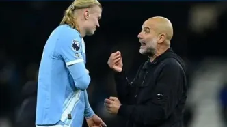 توضیح گواردیولا درباره دلیل عصبانیت هالند پس از پیروزی برابر لیدز