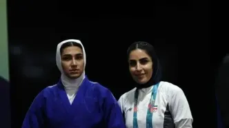 پرچمدار زن اولین مدال‌آور ایران در بازی های کشورهای اسلامی