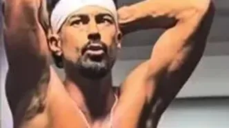 فیگور گرفتن رامین رضاییان به سبک هادی چوپان