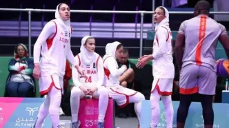 تیم بسکتبال سه‌نفره زنان ایران چهارم شد