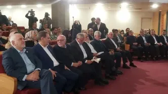 مراسم رونمایی از کتاب «در اندیشه ایران، روایت ۸ سال معاون اولی» نوشته اسحاق جهانگیری