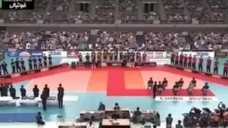 تلخ و غم‌انگیز؛ لحظه انتخاب صابر کاظمی به عنوان برترین بازیکن سال آسیا/ویدیو