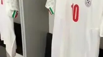 رختکن امیدها پیش از بازی با روس‌ها (ویدیو)