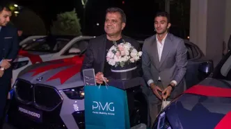 خودروی BMW مدل ۲۰۲۵ زیر پای مدافعان وطن