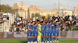 برتری یک‌گله استقلال برابر فولاد در پایان نیمه نخست