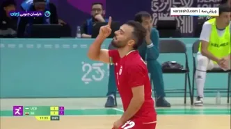 خلاصه فوتسال ایران 4 - ازبکستان 2