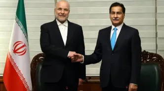 دیدار قالیباف و ایاز صادق +فیلم