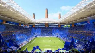 عجیب‌ترین استادیوم جهان با ۱۲ دودکش+عکس