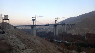 پیشرفت ۷۳ درصدی آزادراه شمالی کرج طی ۱۰ ماه گذشته