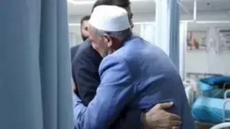 تصویری غم‌انگیز از پدر صابر کاظمی که خبرساز شد