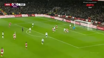 ویدیو: گل اول آرسنال به تاتنهام توسط تروسار
