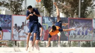 برگزاری چهارمین اردوی تیم ملی فوتبال ساحلی