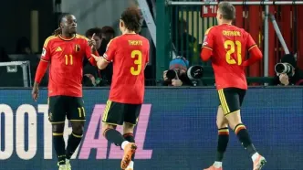 بلژیک ۷ - ۰ لیختن‌اشتاین؛ صعود به جام جهانی در شب گلباران