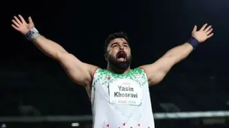 پرتاب یاسین خسروی به طلا تبدیل شد + ویدیو