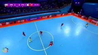 گل دوم فوتسال ایتالیا به ایران را ببینید + ویدیو