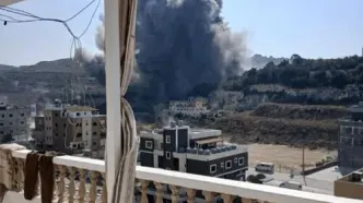 حمله هوایی شدید اسرائیل به جنوب لبنان