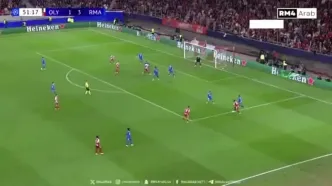 ویدیو: گل دوم المپیاکوس به رئال مادرید توسط مهدی طارمی