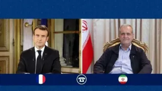 پزشکیان به مکرون: آمریکا و اروپا با اثبات صداقت اعتماد ایران را جلب کنند